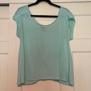 American Eagle Tulip Back Top
